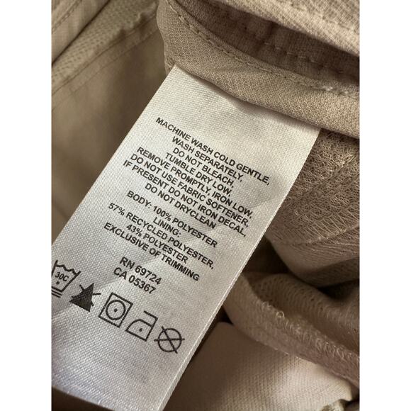 Columbia Women 12S Saturday Trail II Convertible Stretch Pants British Tan Khaki - Picture 9 of 13